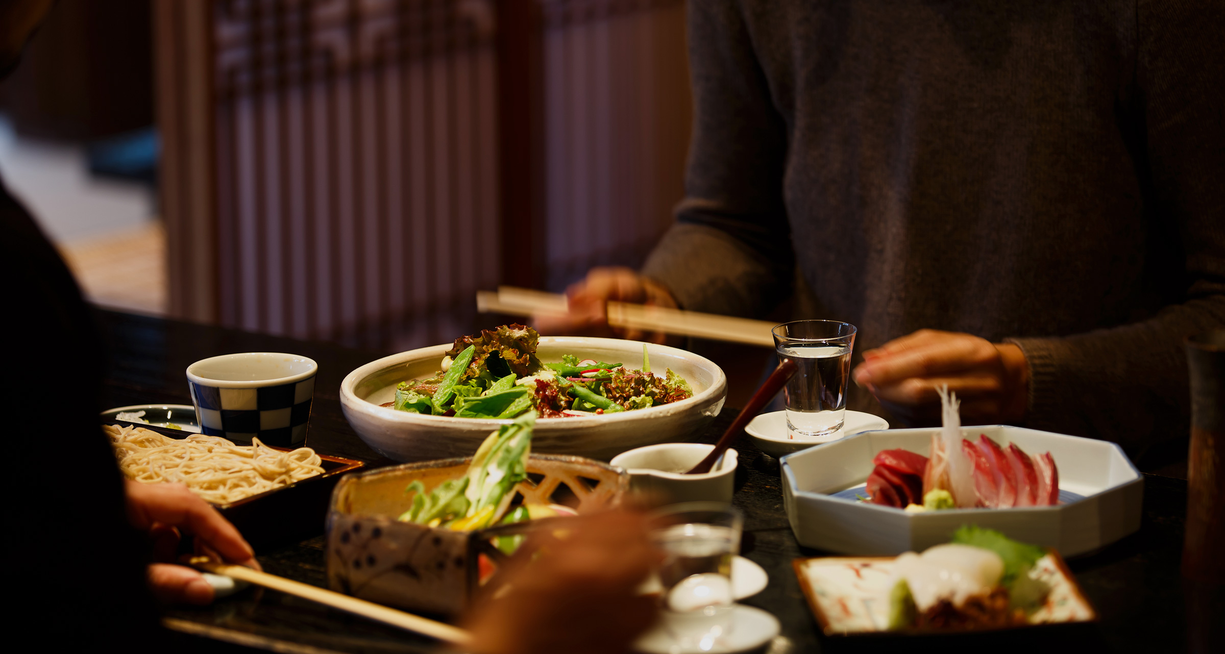 蕎麦（そば）と一品料理